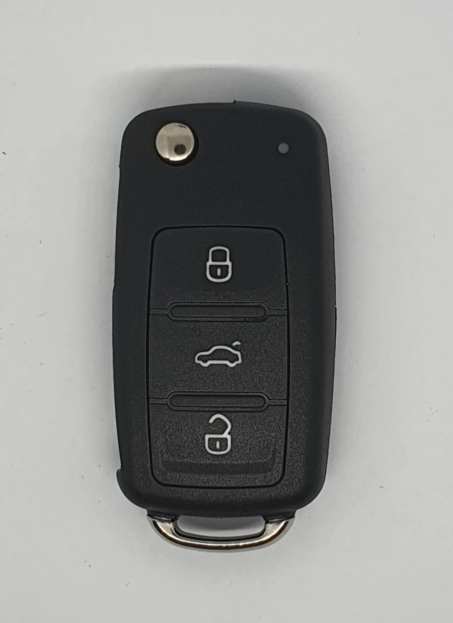 Aftermarket Vw 5k0 3 button remote hu66 blade id48