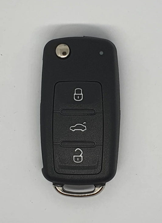 Aftermarket Vw 5k0 3 button remote hu66 blade id48