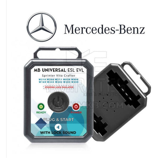 MB Universal Emulator - ESL ELV - Mercedes Benz VW Crafter Sprinter Steering Lock Emulator With Lock Sound