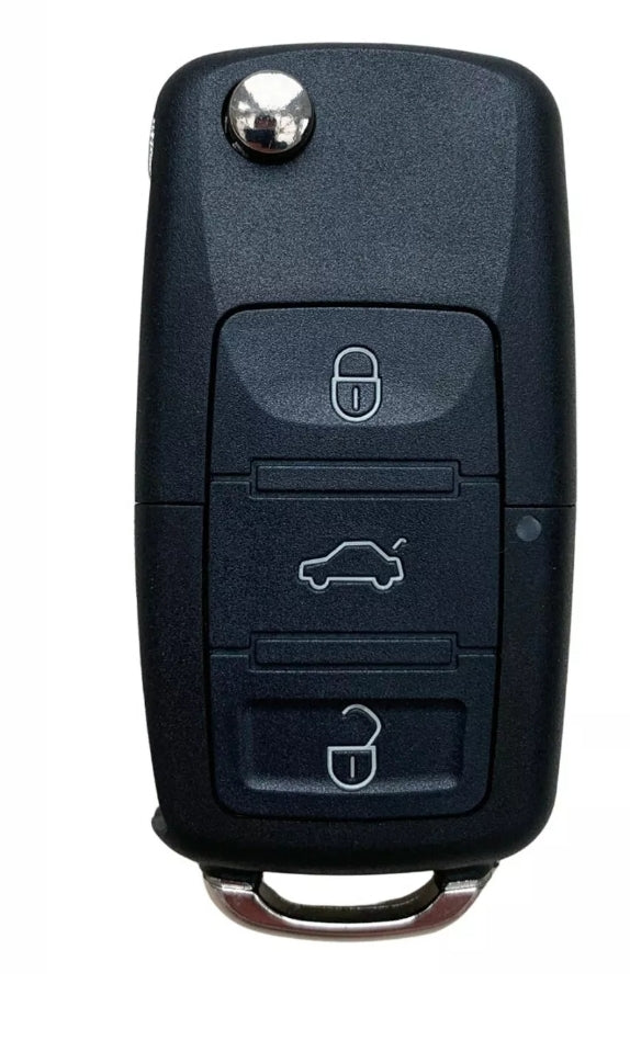 XEB510EN Xhorse VVDI Key Tool VVDI2 Flip Remote Key 3 Buttons VW Type Built-in XT27B Super Chip